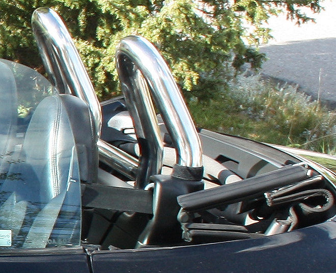 BMW Z3 STAINLESS POLISHED ROLL BAR / STYLE BAR eBay