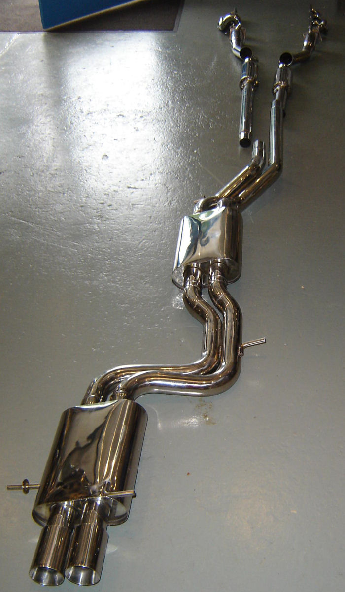 Used Awe Borla Catback Exhaust B5 S4